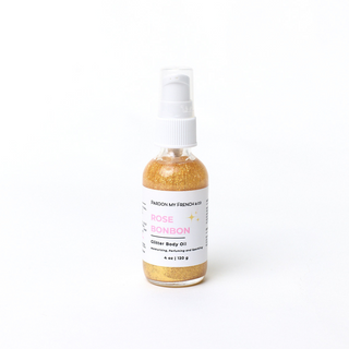 ROSE BONBON | GLITTER BODY OIL